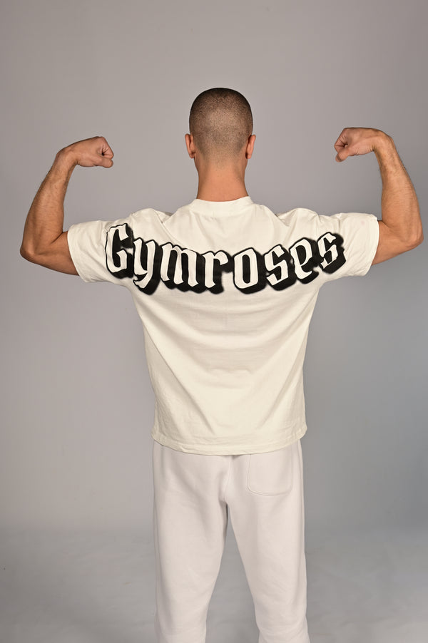 White Wave GymRoses T-shirt