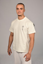 Gymroses | Men's White Oversized T-shirt