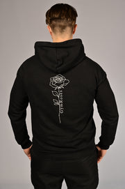 Gymroses | Men's Black Oversized Hoodie