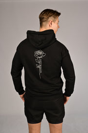 Gymroses | Men's Black Oversized Hoodie